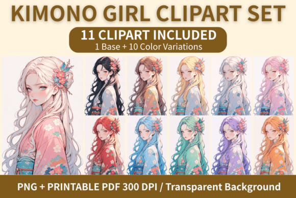 Download Kimono Girl Long Hair Vol.001 - Kimono girl Collection