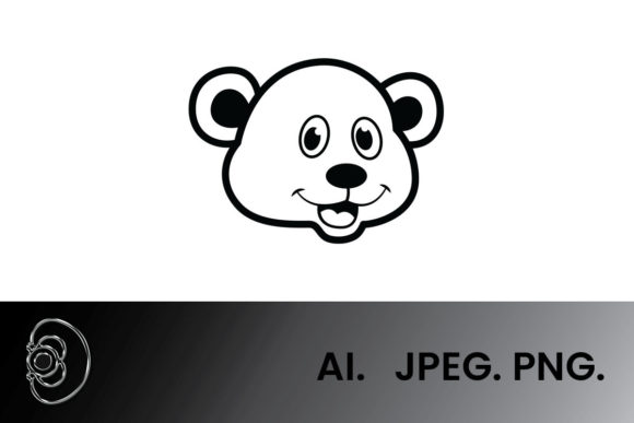Download Black and White Brown Bear Head - Brown bear Collection